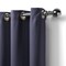 Threadmade Home Connor Solid Indoor/Outdoor Window Curtain, Blue - 52"W x 84"L